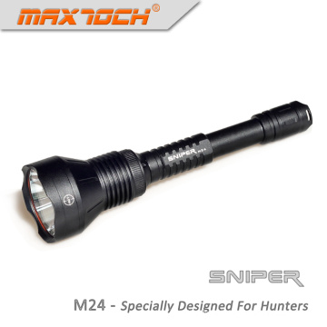 Maxtoch Sniper M24, Lighter Version of SN6X-2S, Longest Range Hunt Flashlight